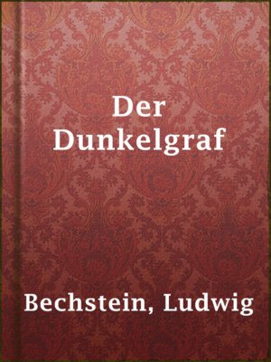cover image of Der Dunkelgraf